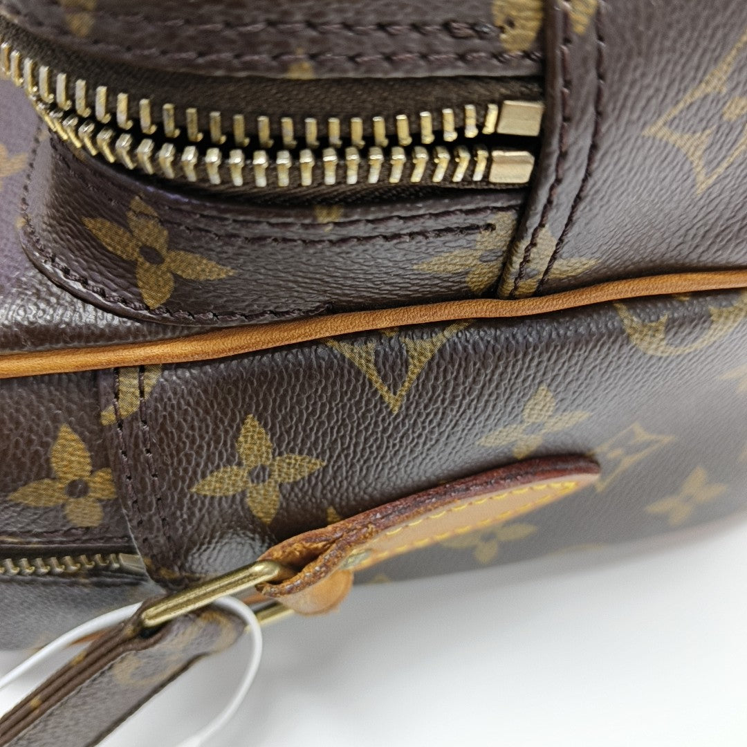 NIL Monogram Coated Canvas Brown