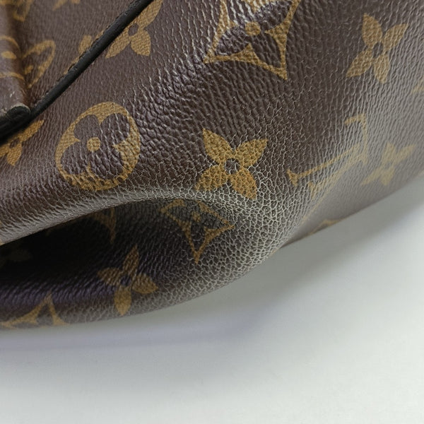 CLUNY MM Monogram Coated Canvas Brown