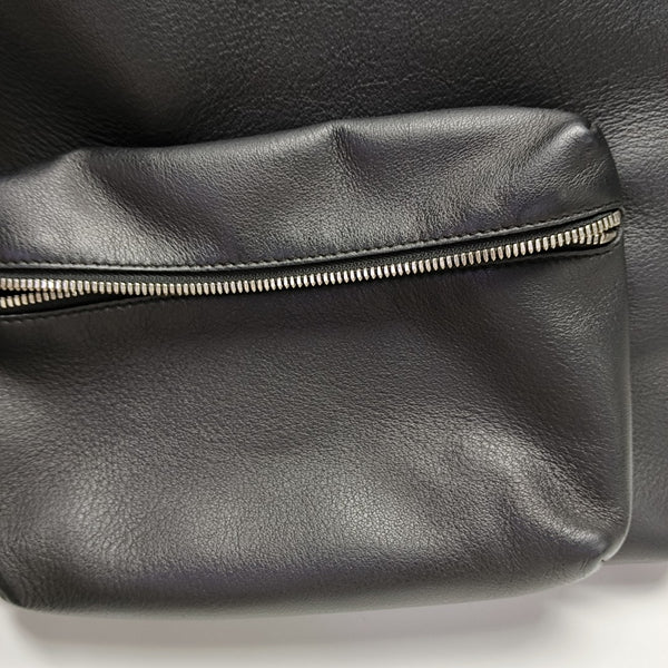Calfskin Backpack Large Black