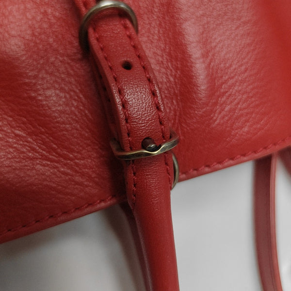 Papier Calfskin Red