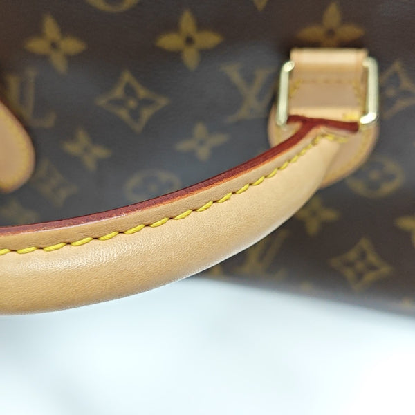 POPINCOURT Monogram Coated Canvas Brown