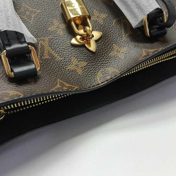 FLOWER Monogram Coated Canvas Brown