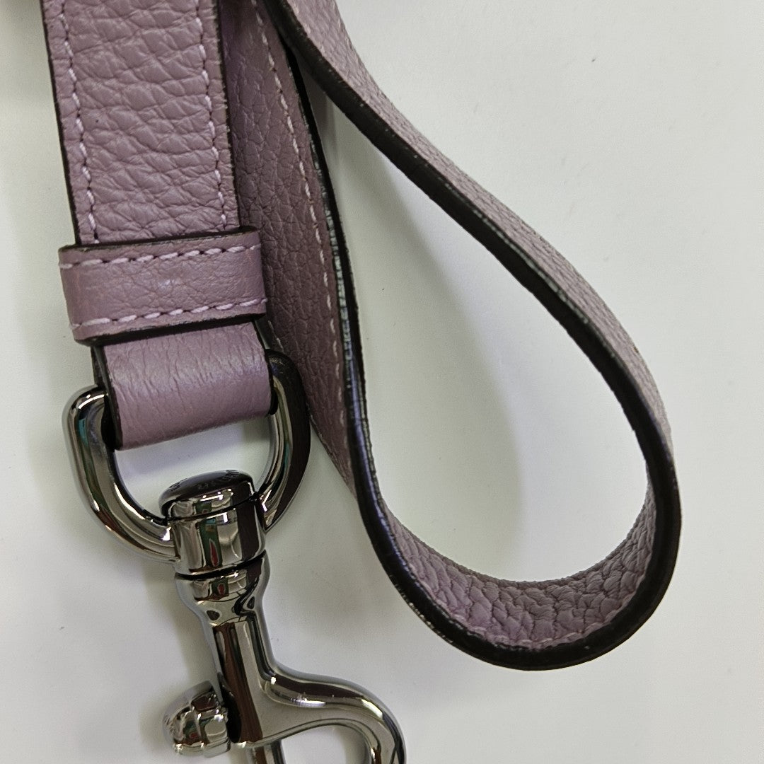 Calfskin Shoulder Bag Purple