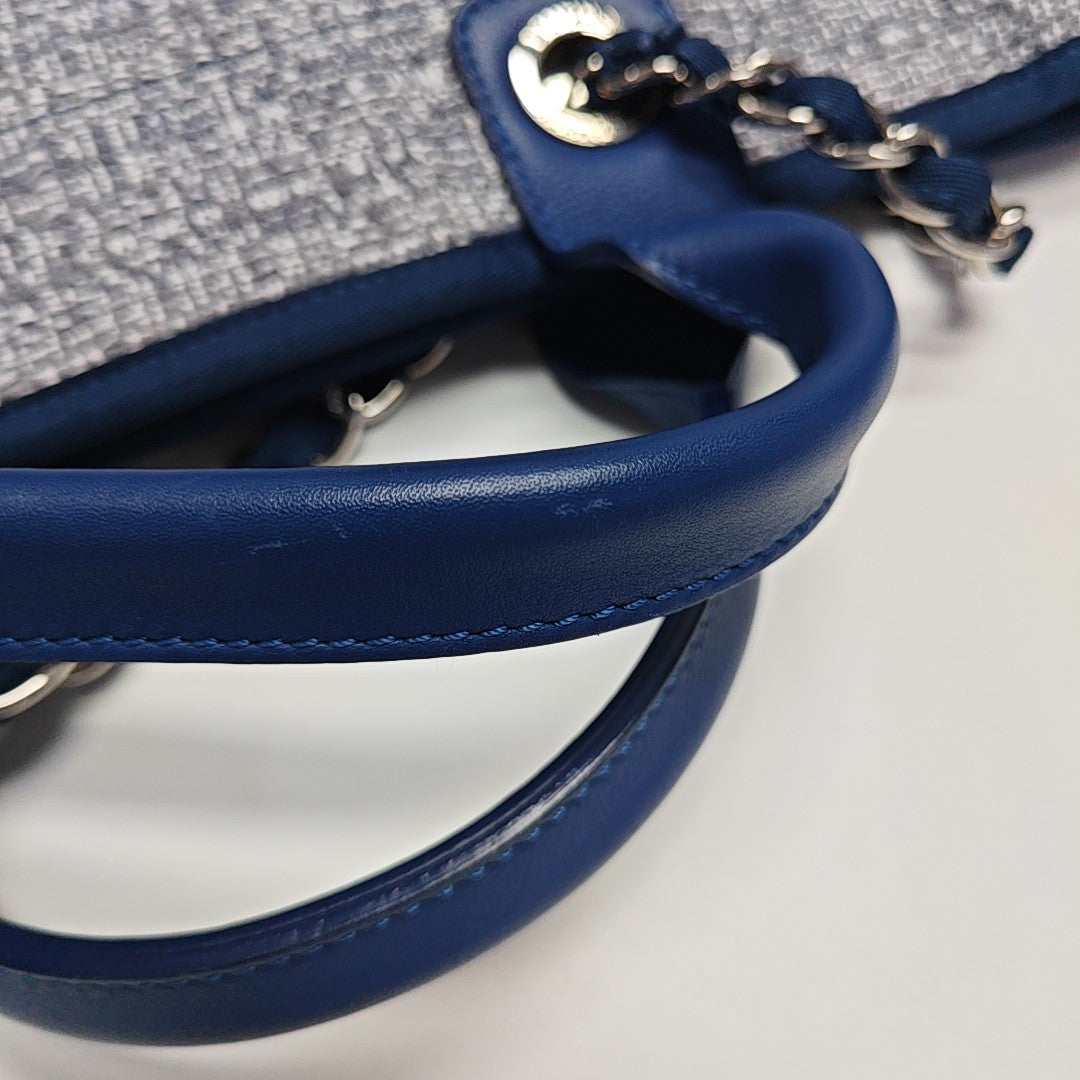 DEAUVILLE Large Wool Blue