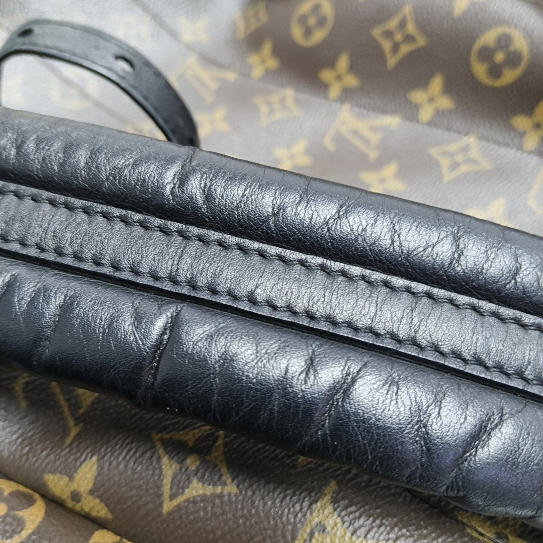 PALM SPRINGS MM Monogram Coated Canvas Brown