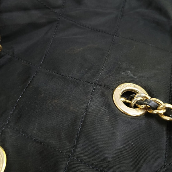 Quilted Nylon Black