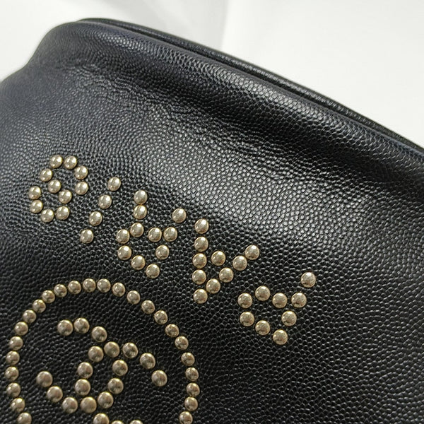 DEAUVILLE Small Grained Calfskin Black