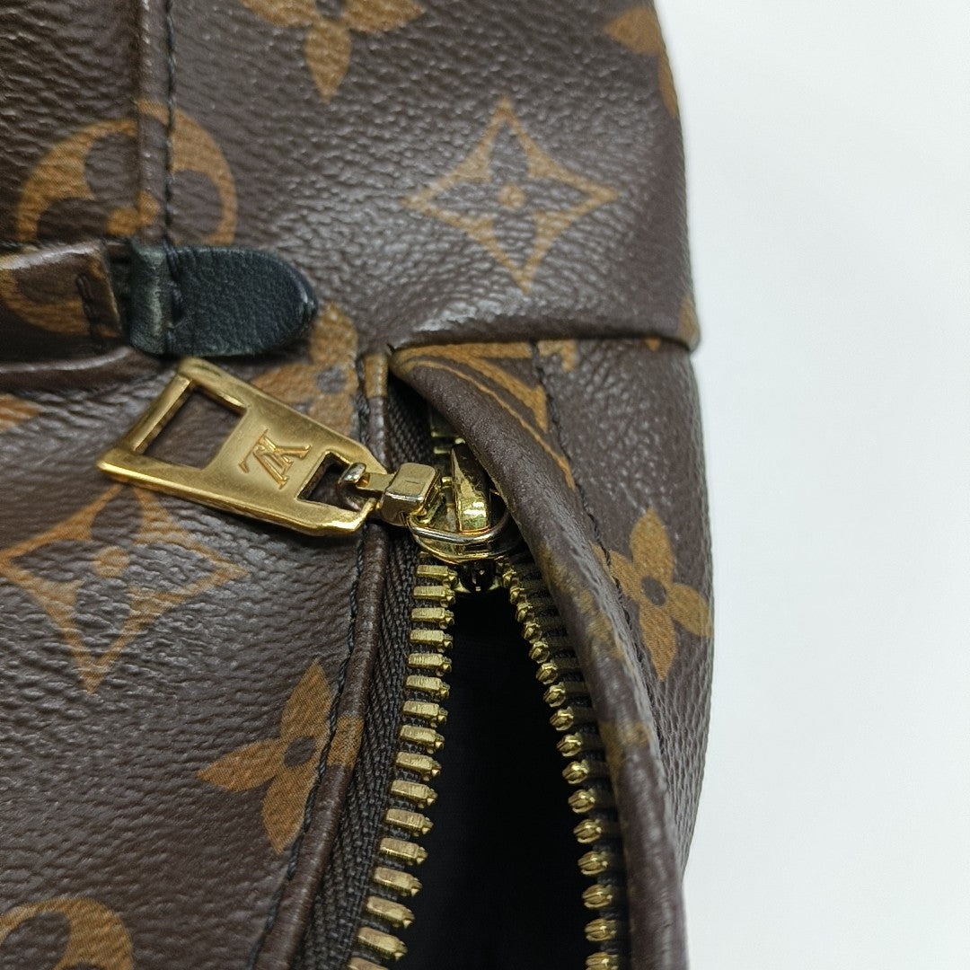 PALM SPRINGS PM Monogram Coated Canvas Brown