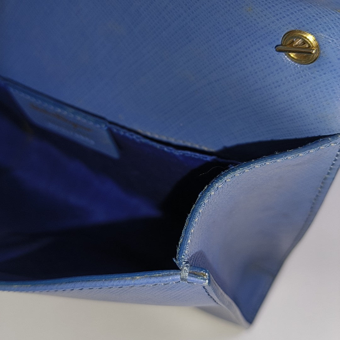 Ginny Calfskin Blue