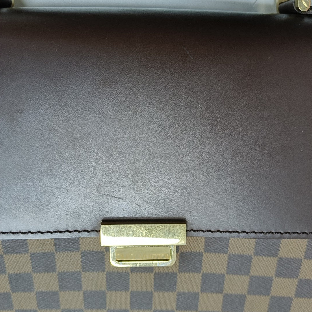 ALTONA PM Damier Ebene Coated Canvas Brown