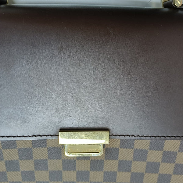 ALTONA PM Damier Ebene Coated Canvas Brown