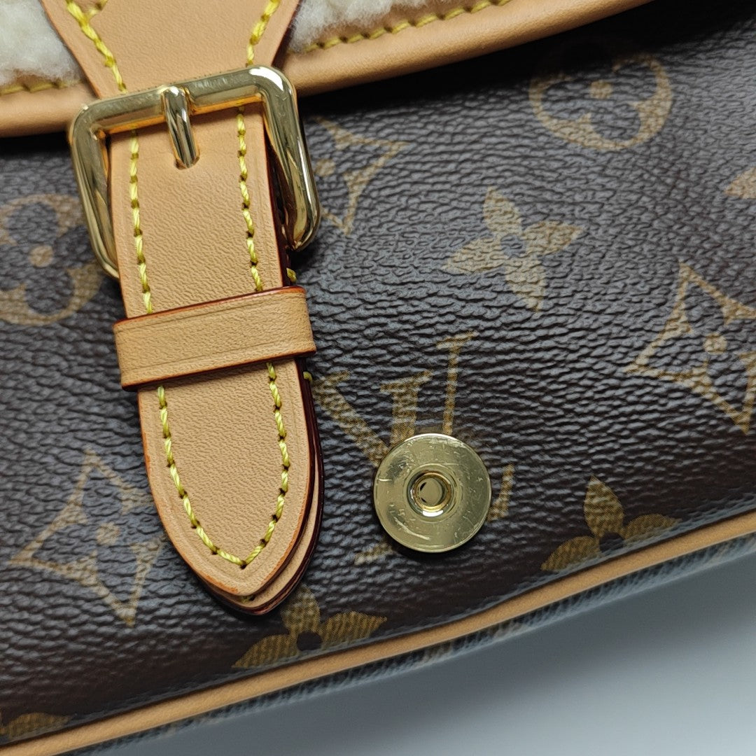 DIANE Monogram Coated Canvas Multicolor