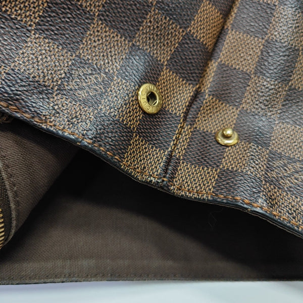 VINTAGE BEAUBOURG Damier Ebene Coated Canvas Brown