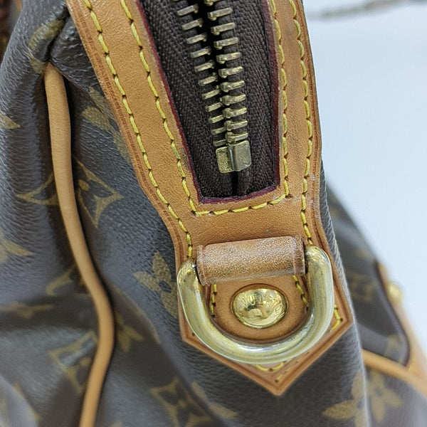 RETIRO NM Monogram Coated Canvas Brown