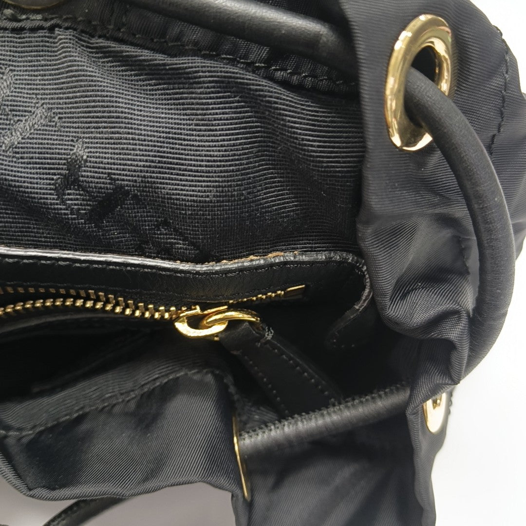 The Rucksack Nylon Black