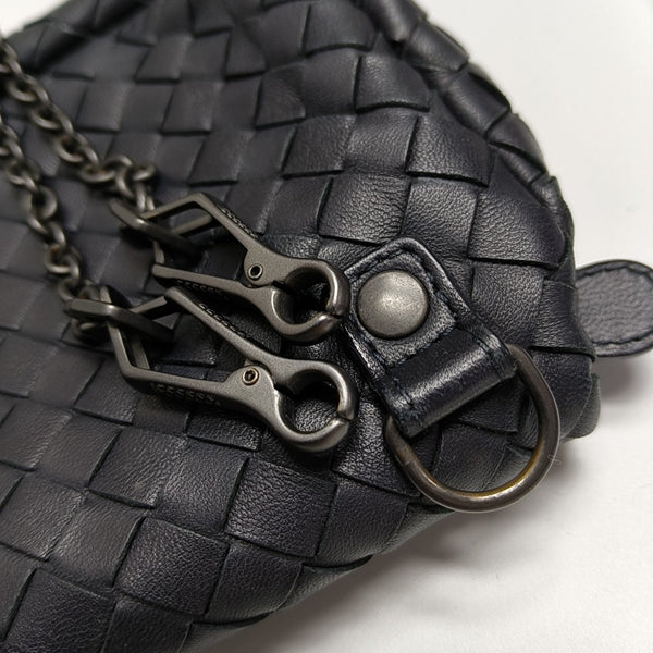 Messenger Mini Lambskin Black