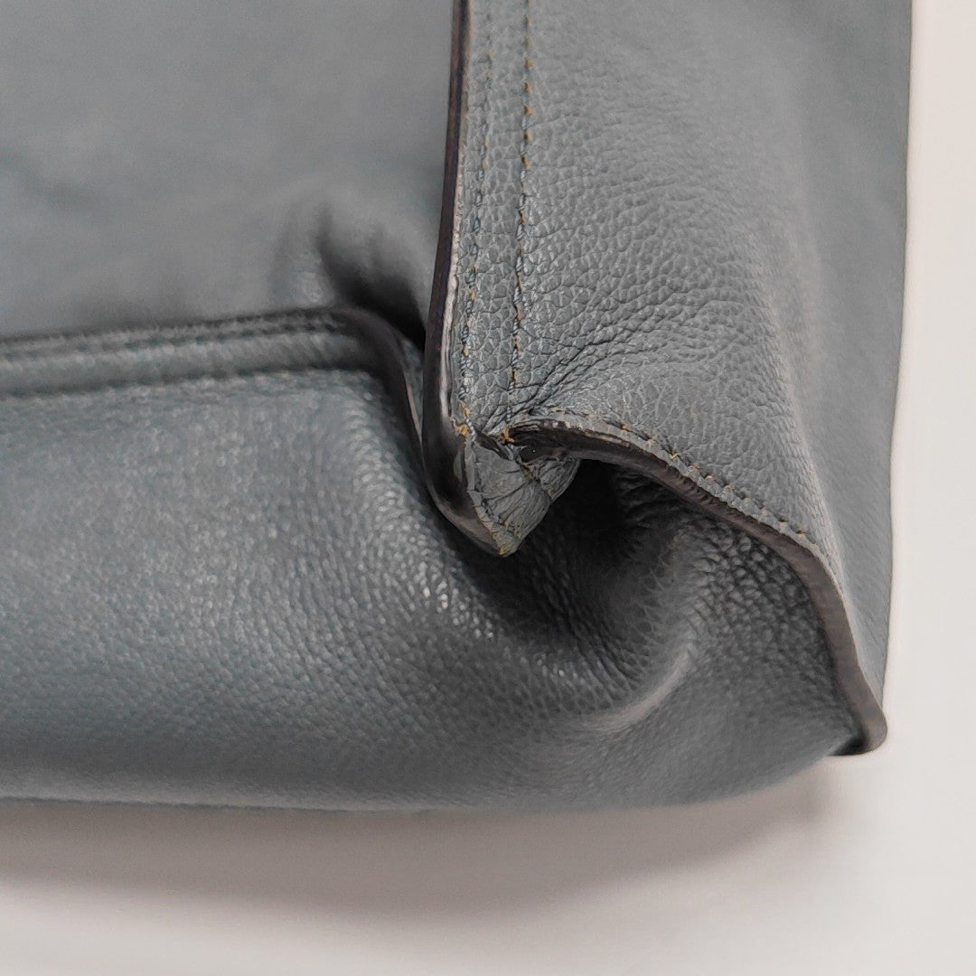 Etiquette Calfskin Blue