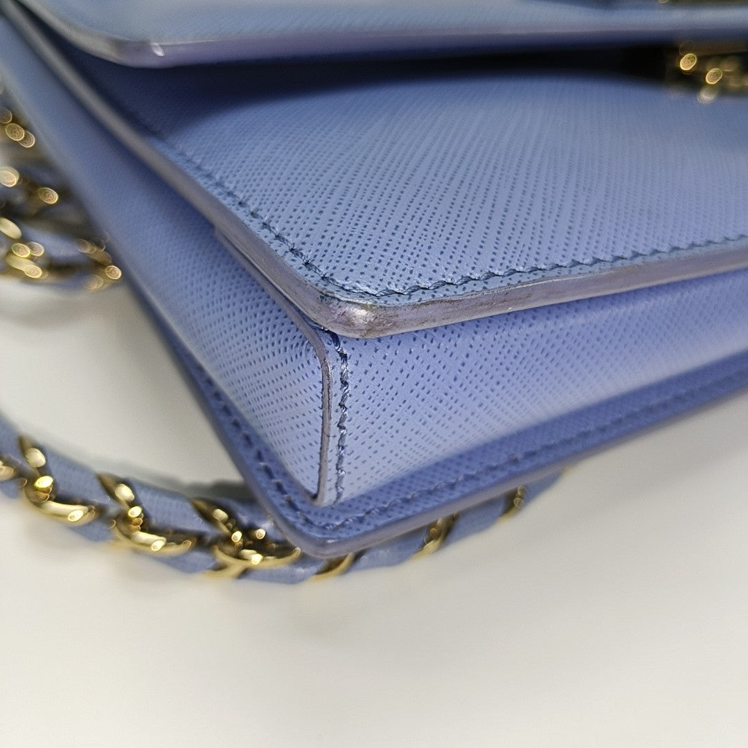 Ginny Calfskin Blue