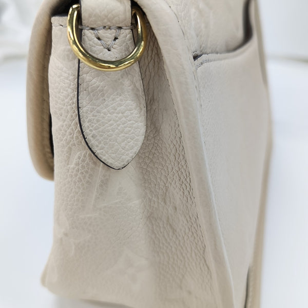 DIANE Monogram Calfskin Beige