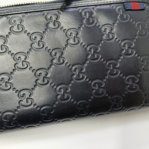 Monogram Calfskin Wallet Black