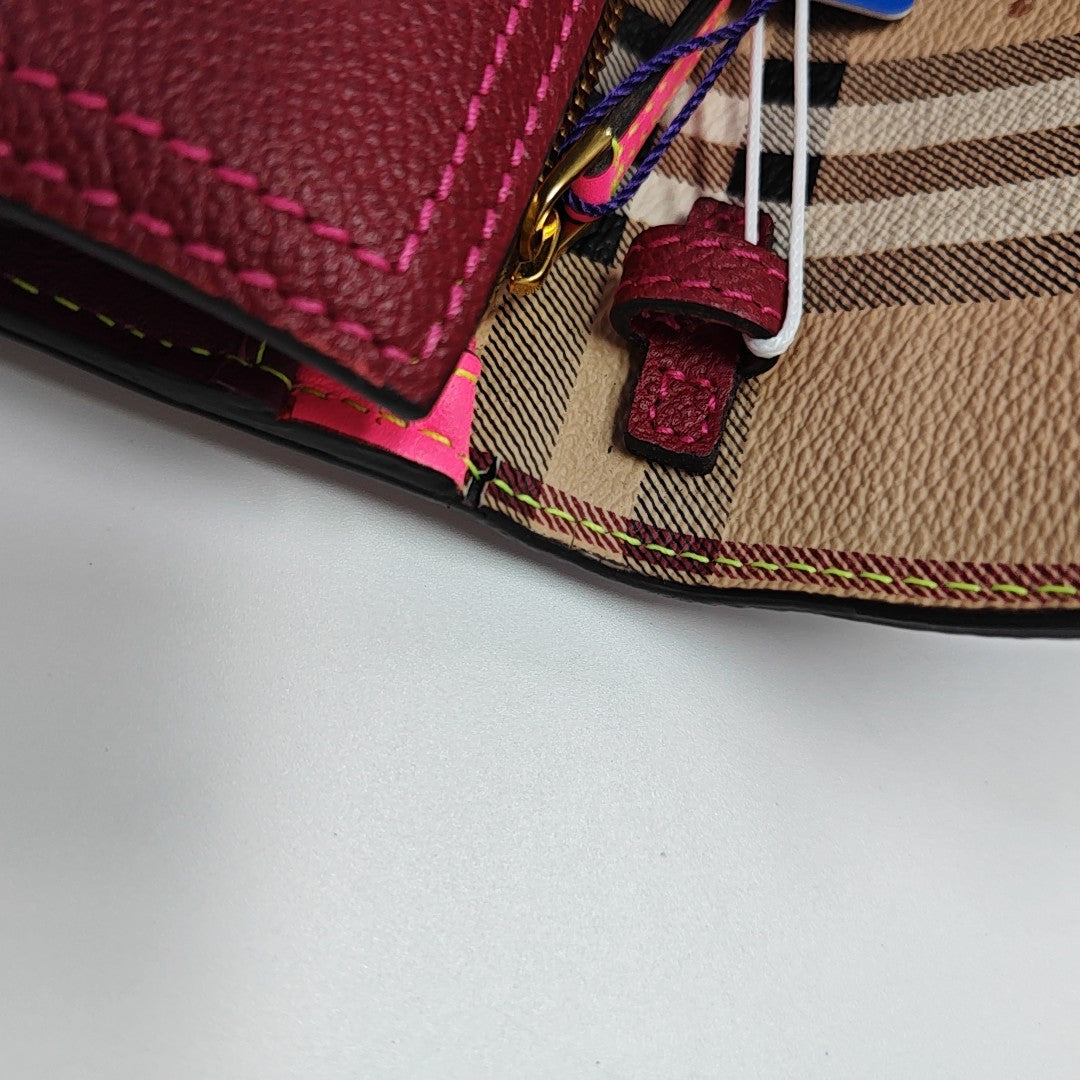 Calfskin Shoulder Bag Red