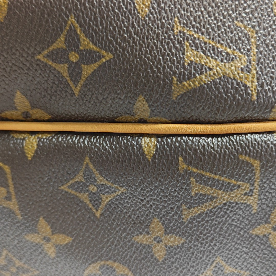 PALERMO GM Monogram Coated Canvas Brown