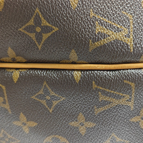 PALERMO GM Monogram Coated Canvas Brown