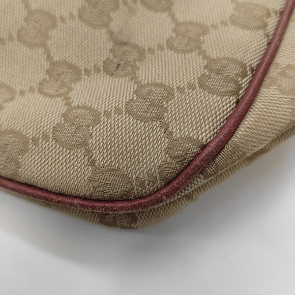 Monogram Canvas Top Handle Bag Brown
