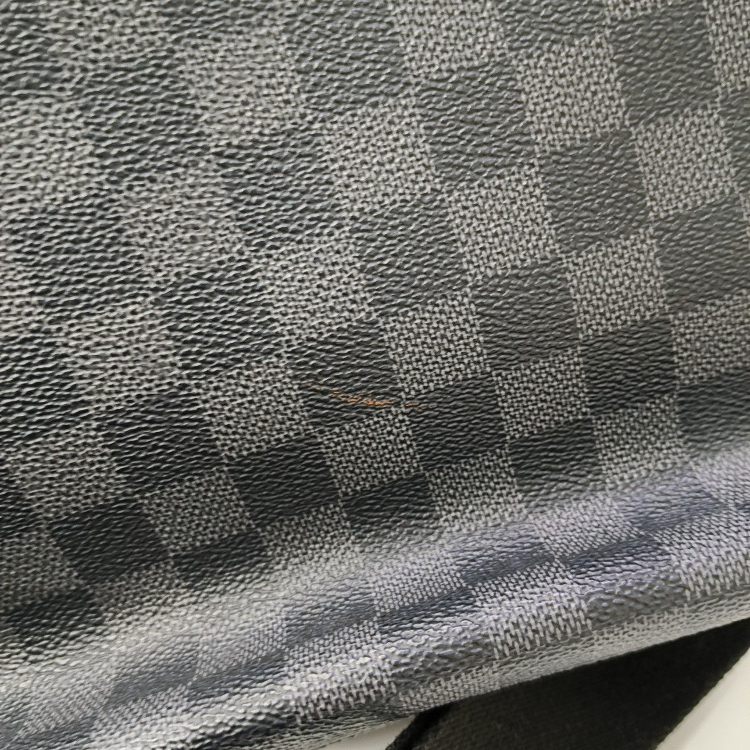 MICK PM Damier Graphite Coated Canvas Black
