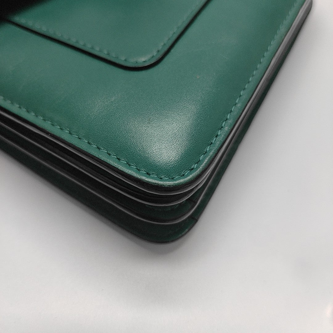 SERPENTI FOREVER Small Calfskin Green