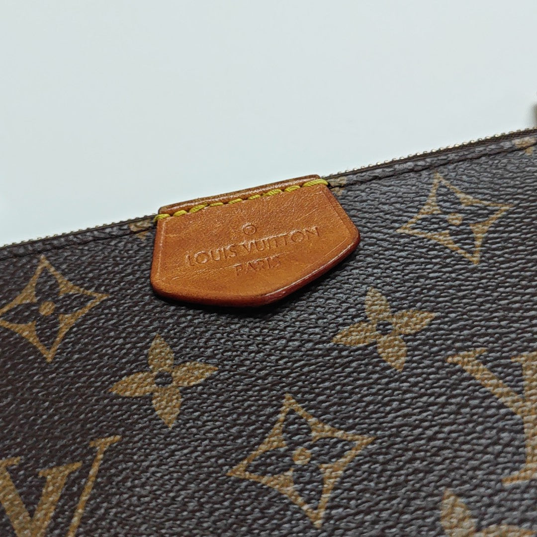 MULTI Monogram Coated Canvas Brown