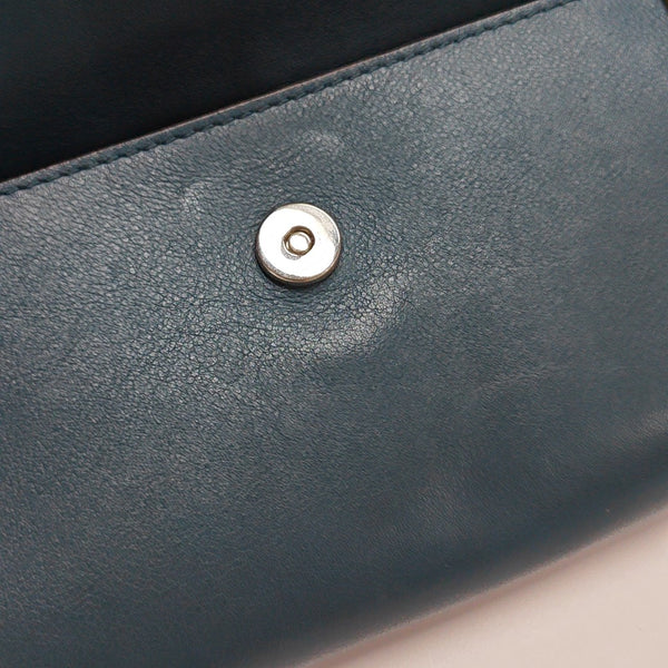 Faye Mini Calfskin Blue