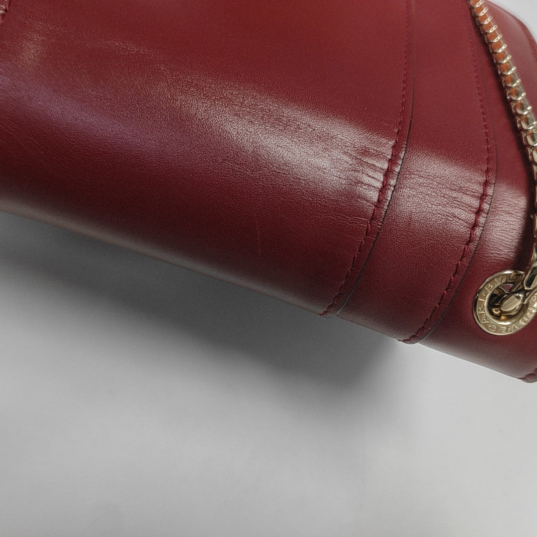 SERPENTI FOREVER Small Calfskin Red