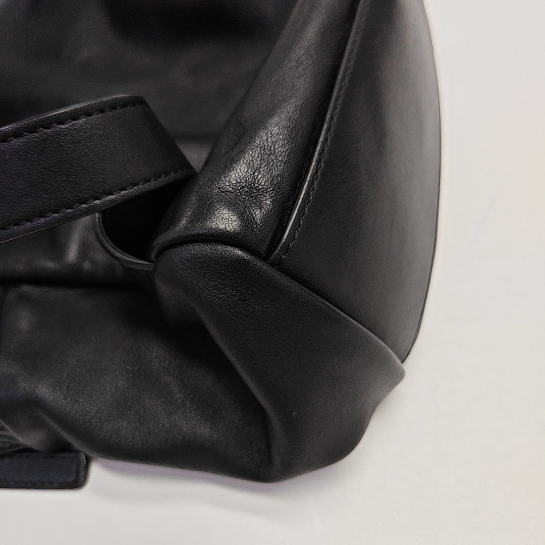 Calfskin Backpack Black