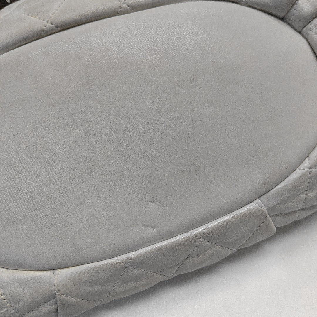 THE MIX Quilted Calfskin White