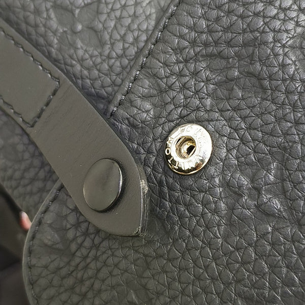CHRISTOPHER PM Monogram Calfskin Black