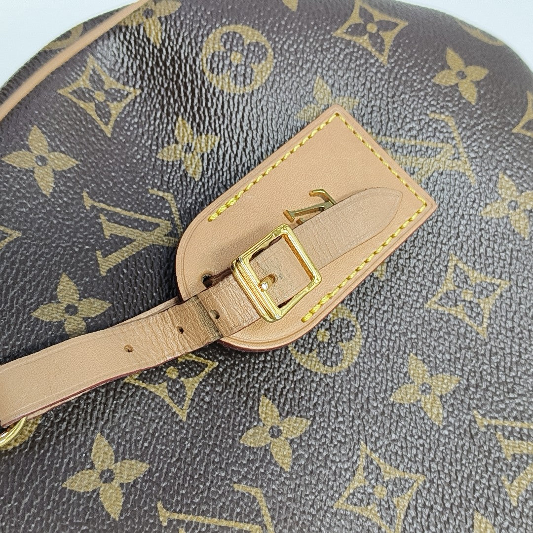 BOITE CHAPEAU MM Monogram Coated Canvas Brown