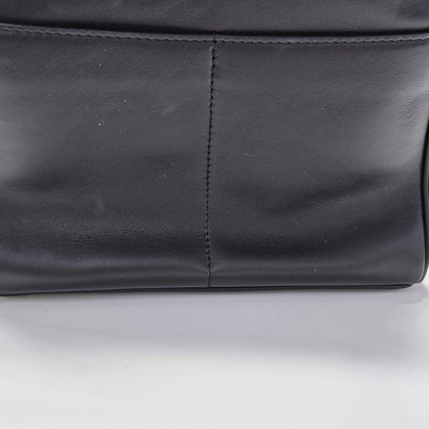 Calfskin Shoulder Bag Mini Black