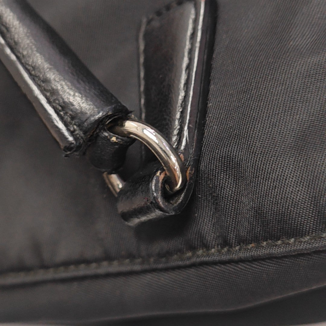 Nylon Tote Bag Black