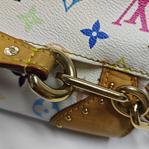 MARILYN Monogram Coated Canvas White