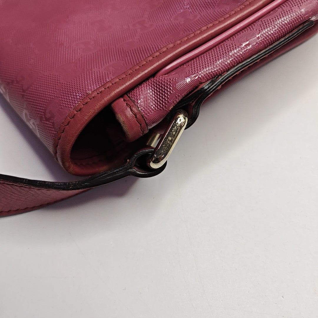 Monogram Coated Canvas Red