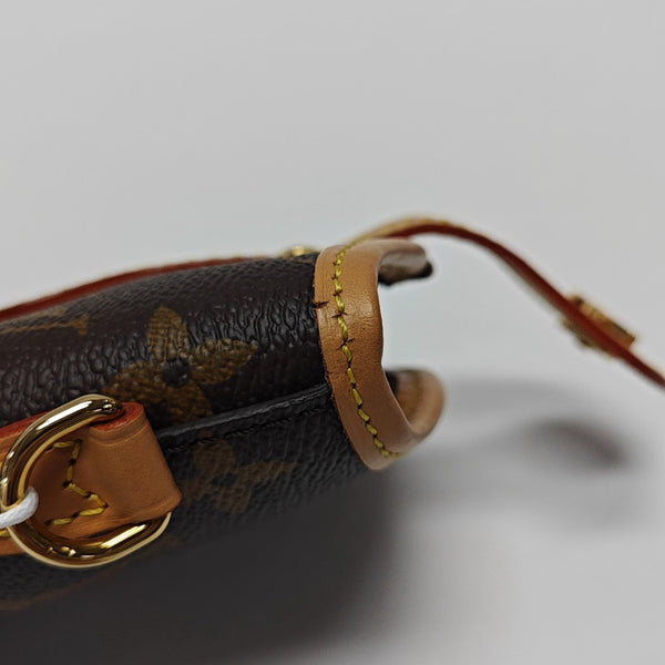 FOLD ME Monogram Coated Canvas Brown