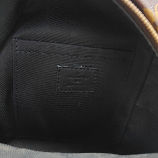 PALM SPRINGS Mini Monogram Coated Canvas Brown