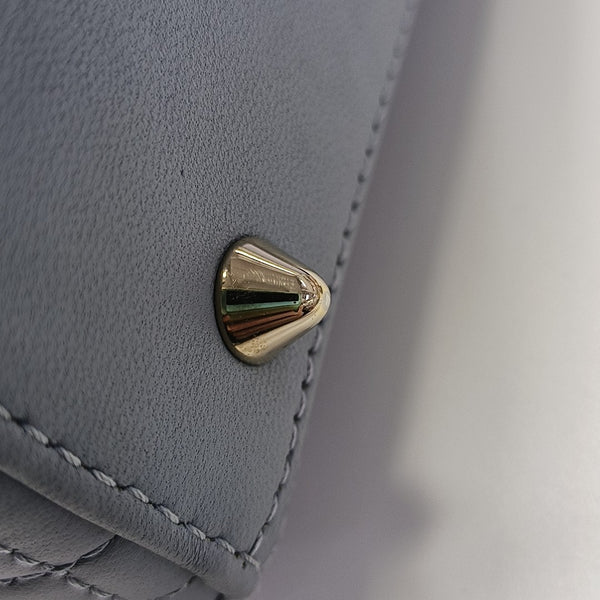 Lady Dior Small Cannage Lambskin Blue