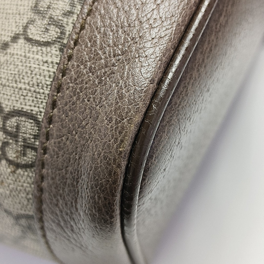 Disney X Gucci Small Monogram Coated Canvas Beige