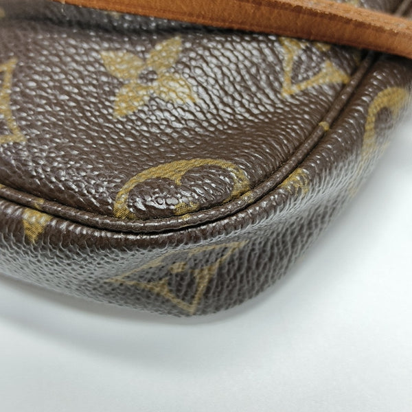 ACCESSOIRES MM Monogram Coated Canvas Brown