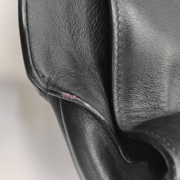 Quilted Calfskin Tote Bag Black