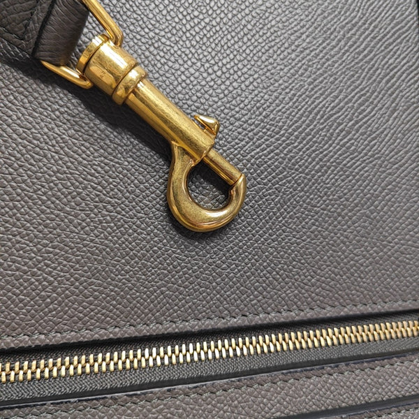 BELT Micro Calfskin Gray