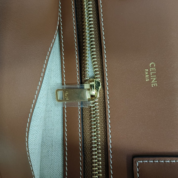 CABAS CELINE Small Canvas Beige
