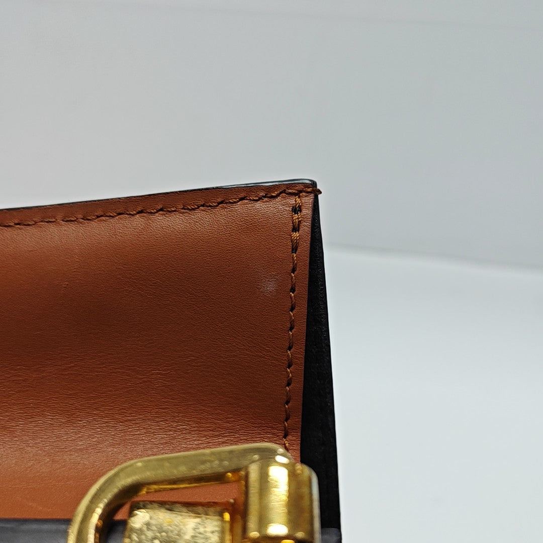 DAUPHINE MM Monogram Coated Canvas Brown